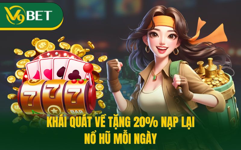 Khái quát về tặng 20% nạp lại Nổ Hũ mỗi ngày